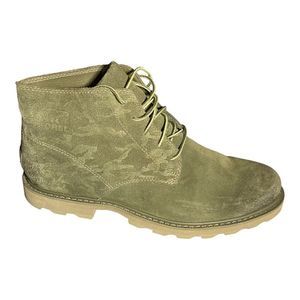 SOREL New Men’s Green Camo Waterproof Leather Madison Chukka Boots